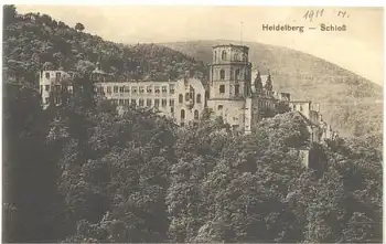 Heidelberg Schloß, * ca. 1910