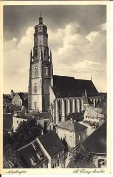 86720 Nördlingen St. Georgskirche * ca. 1920