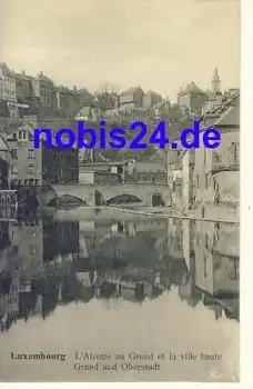 Grund Oberstadt LUXEMBOURG *ca.1910