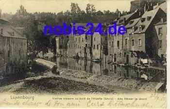 LUXEMBOURG Alte Häuser o 1906
