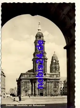 Dresden Kreuzkirche *ca.1956