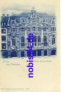 Dresden Centraltheater Waisenhausstraße *ca.1900