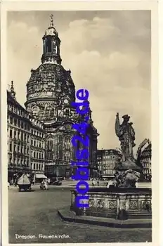 Dresden Jüdenhof Frauenkirche o 1941