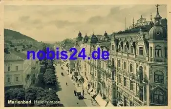 Marienbad Hauptstrasse o 1936