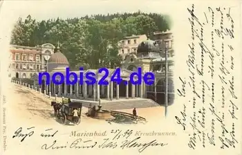 Marienbad Kreuzbrunnen o 1899