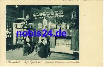 Marienbad Cafe Engländer o 1930