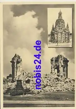 Dresden Ruine der Frauenkirche *ca.1960