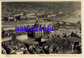 Dresden Frauenkriche Luftaufnahme *ca.1940 Hahn Foto 12972