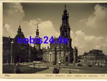 Dresden Hofkirche  o 1957 Hahn-Foto10398