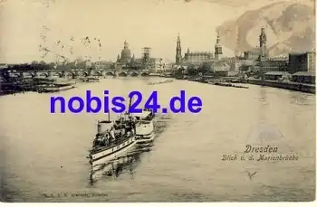 Dresden Tolale Dampfer o 1906