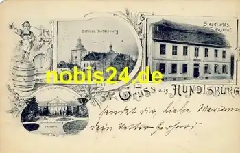 39343 Hundisburg Gasthof Schloss o 15.7.1897