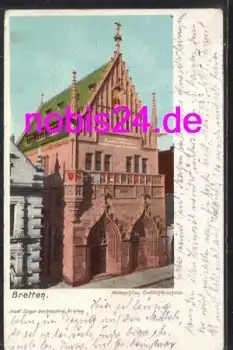 75015 Bretten Melanchthon Gedächtnishaus o 19.2.1915