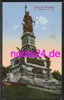 65385 Niederwald am Rhein Denkmal  *ca.1910