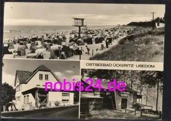 17459 Ückeritz Fischerhütte Gasthaus o ca. 1976