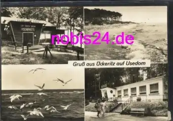 17459 Ückeritz Fischerhütte Strandklause  ca.1974