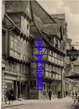 06484 Quedlinburg Alte Fachwerkhäuser *ca.1961