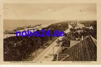 18225 Brunshaupten Badestrand o 1924