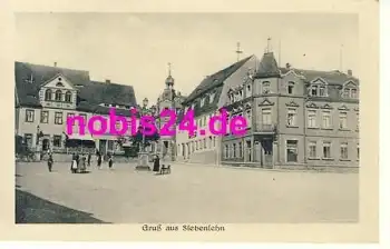09634 Siebenlehn Marktplatz *ca.1920