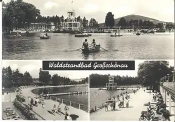 02779 Großschönau Waldstrandbad gebr. ca. 1970