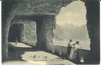 Flüelen Axenstrasse o 10.8.1908