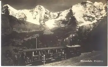 Mürrenbahn Grütschalp * ca. 1910