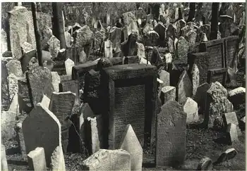Prag alter Jüdischer Friedhof * ca. 1970