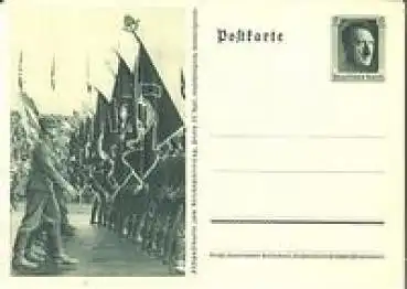 Reichsparteitag RAD (Reichsarbeitsdienst) Ganzsache * ca.1938