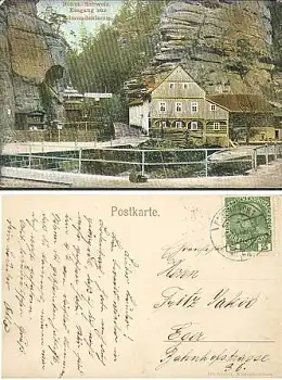 Edmundsklamm Eingang o 4.10.1915