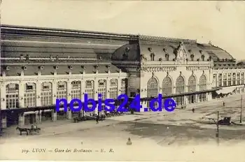 Lyon Gare des Brotteaux o 1914