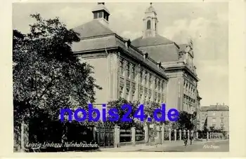 Lindenau Leipzig Helmholtzschule *ca.1940