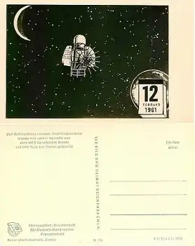 Sputnik auf dem Weg zur Venus Sowjetisches Raumfahrtprogramm 12.2.1961