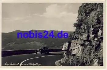 Sudetenstrasse Riesengebirge o 1939