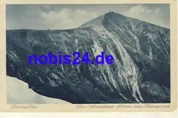 Schneekoppe Riesengebirge im Winter *ca.1930