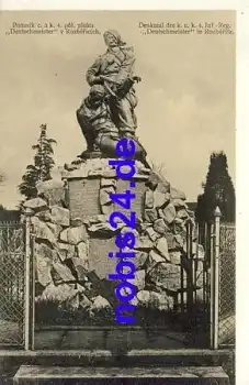 Rozběřice Rosberschitz Denkmal *ca.1920