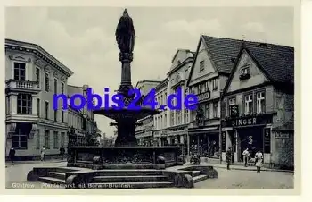 18273 Güstrow Pferdemarkt  *ca.1940