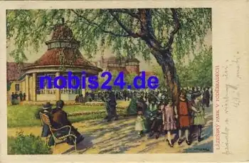 Podebradech Künstlerkarte  o 1925