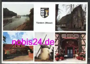 31787 Tündern Weser Windmühle o 1984