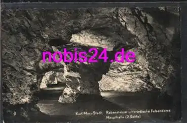 Karl Marx Stadt Höhlen Felsendome  *ca.1961