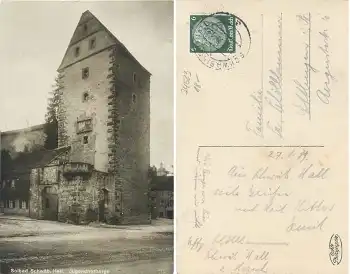 74523 Schwäbisch Hall Jugendherberge o 27.8.1939