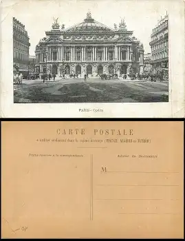 Paris La Opera * ca. 1910