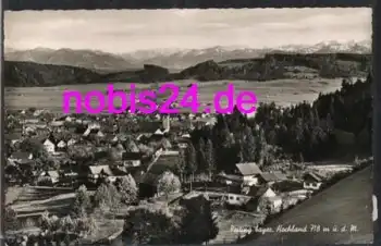86917 Peiting vom Schlossberg aus o 18.7.1956