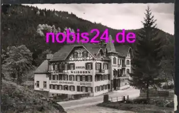 72270 Schönmünzach Kurhaus Waldhorn o 6.3.1959
