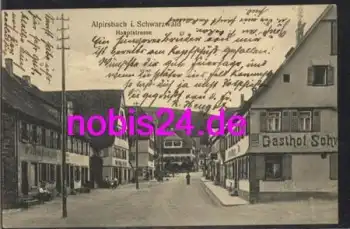 72275 Alpirsbach Hauptstrasse Gasthaus o 23.12.1914