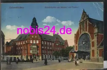Gelsenkirchen Bahnhof Postamt o 20.10.1921