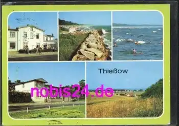 18586 Thiessow Rügen Gasthaus Heime o 8.6.1990