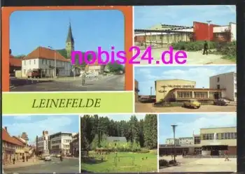 37327 Leinefelde Gasthaus Konsum Bad o 3.9.1984