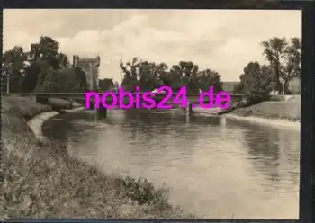 07586 Bad Köstritz Mühle Brücke o 20.9.1973