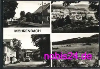 98708 Möhrenbach Bahnhof Schwimmbad o 14.9.1984