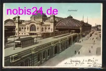 Dresden Hauptbahnhof *ca. 1901