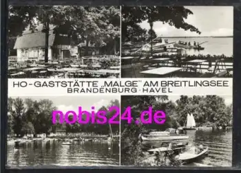 14730 Brandenburg Havel Breitlingsee Gasthaus o 19.6.1981